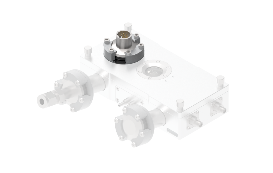 Micro Multi-Gas Vacuum Gauge Mounting Image, Cover Mounting configuration