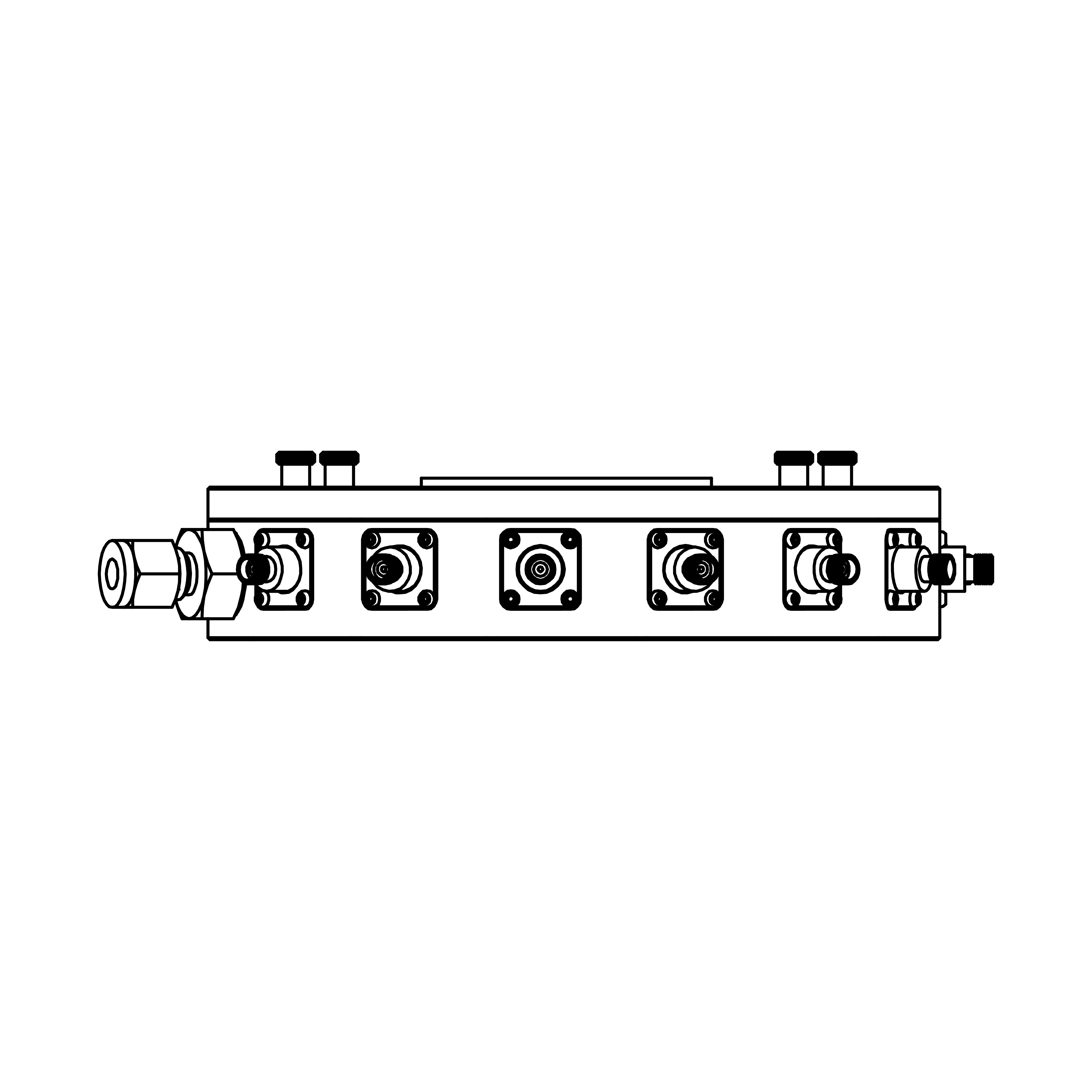 MPS-13ch's dimension Right view