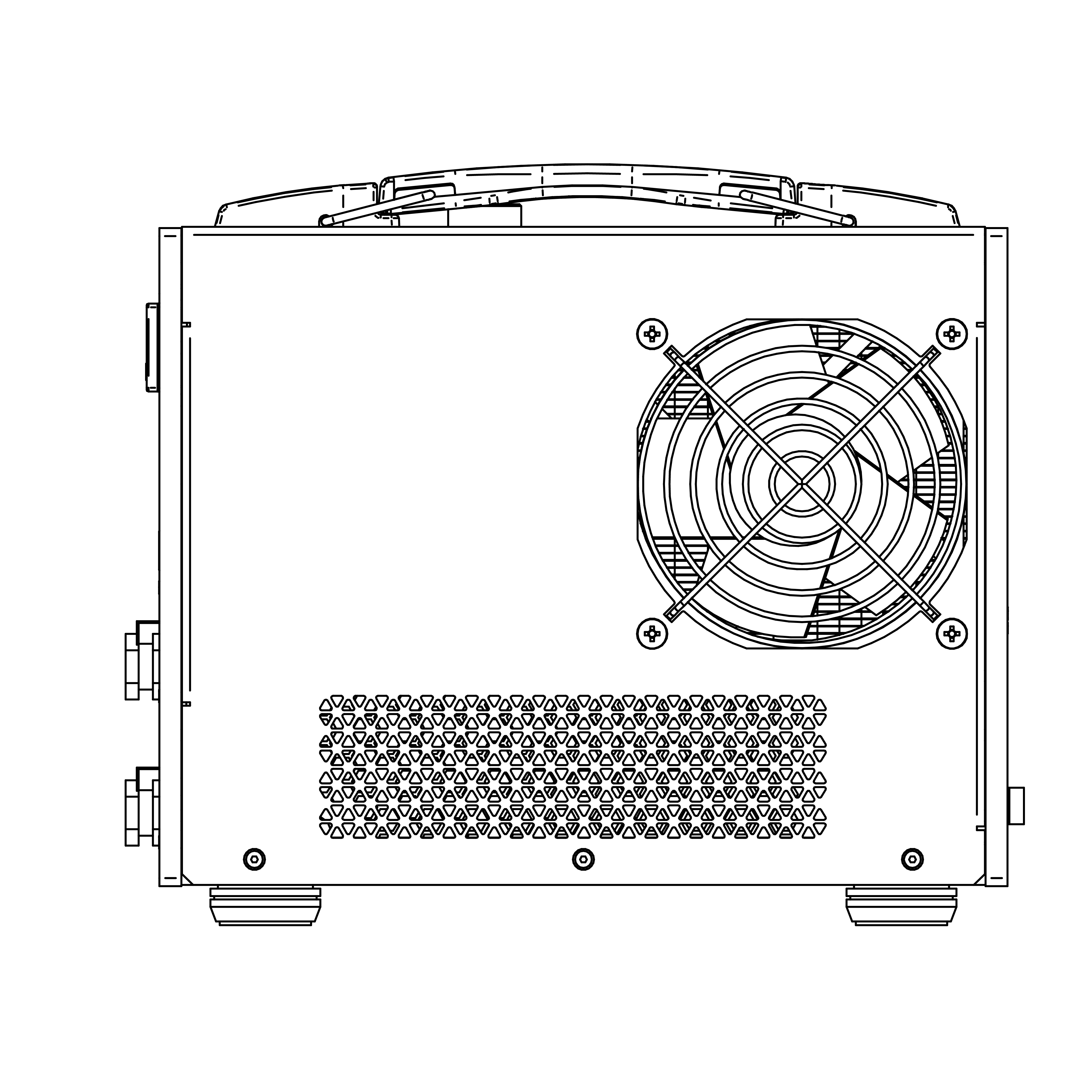 N-μChiller's dimension right view