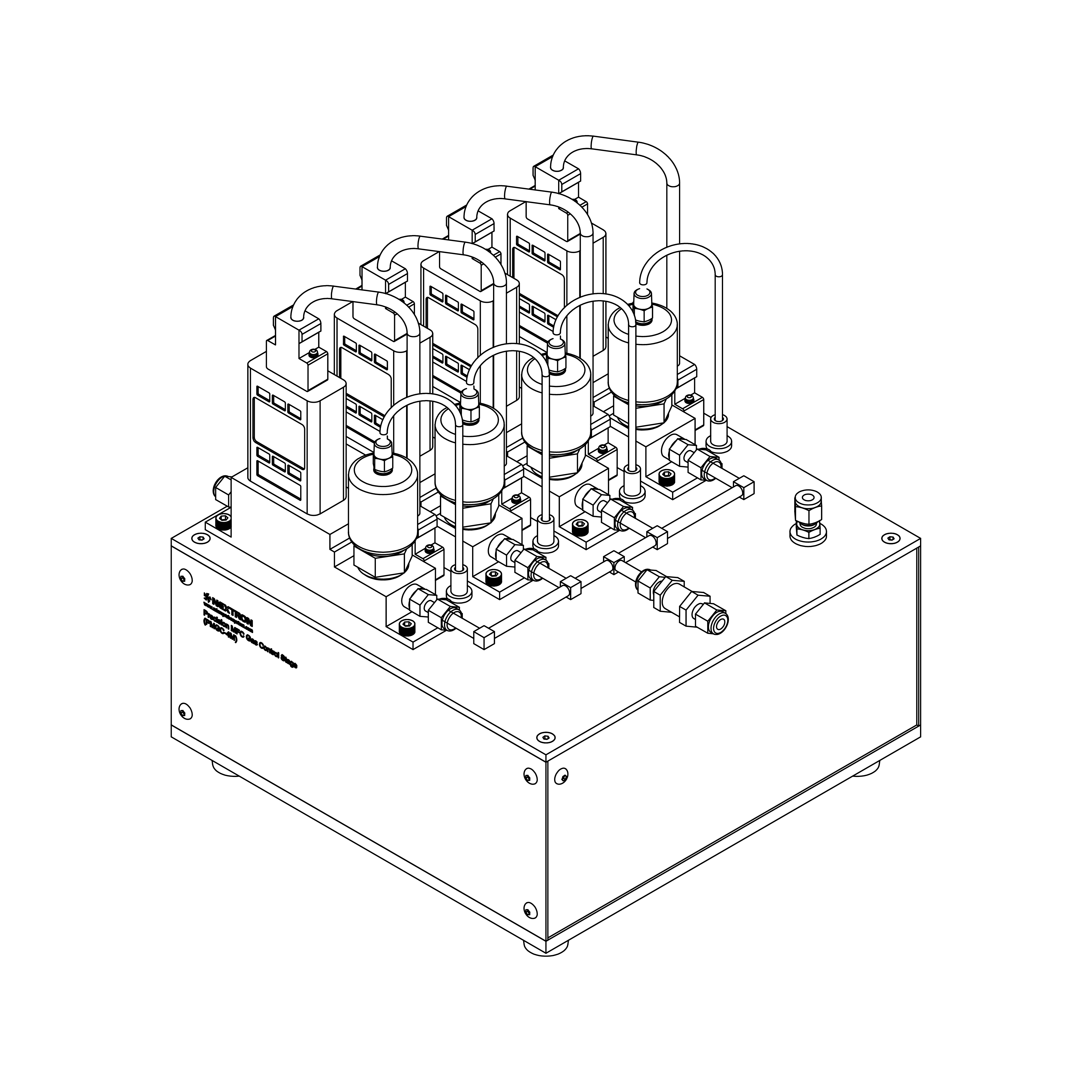MFC controller's dimension 3D view