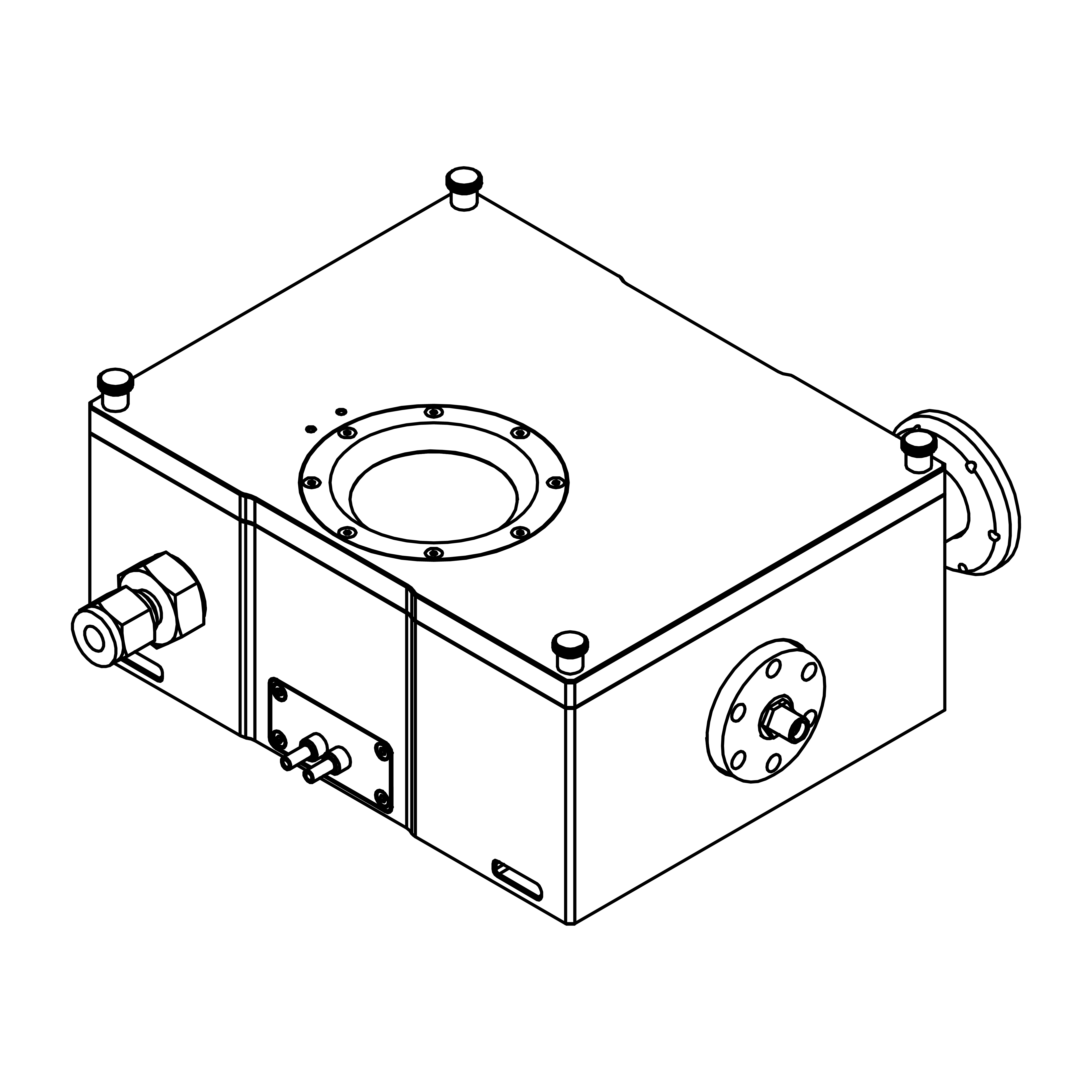 MFC controller's dimension 3D view