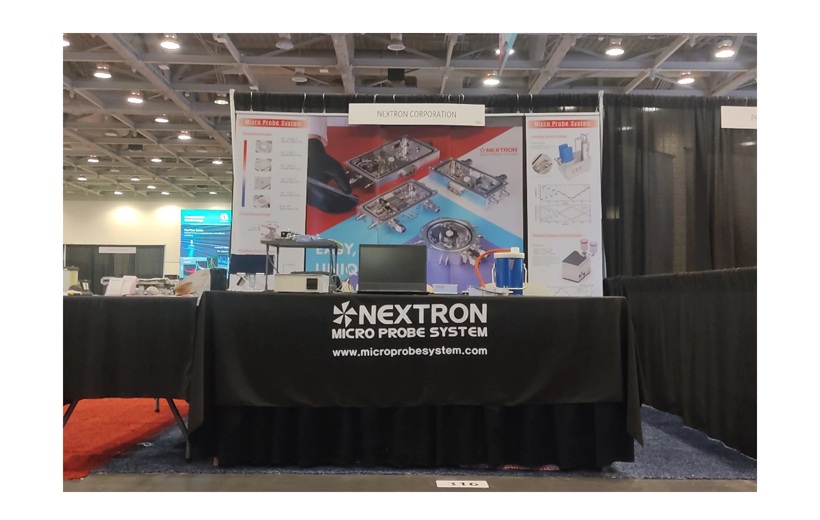 Nextron booth at 2023 MRS Spring